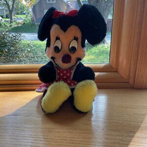 Vintage Walt Disney Characters Handcrafted Made in USA Minnie Mouse